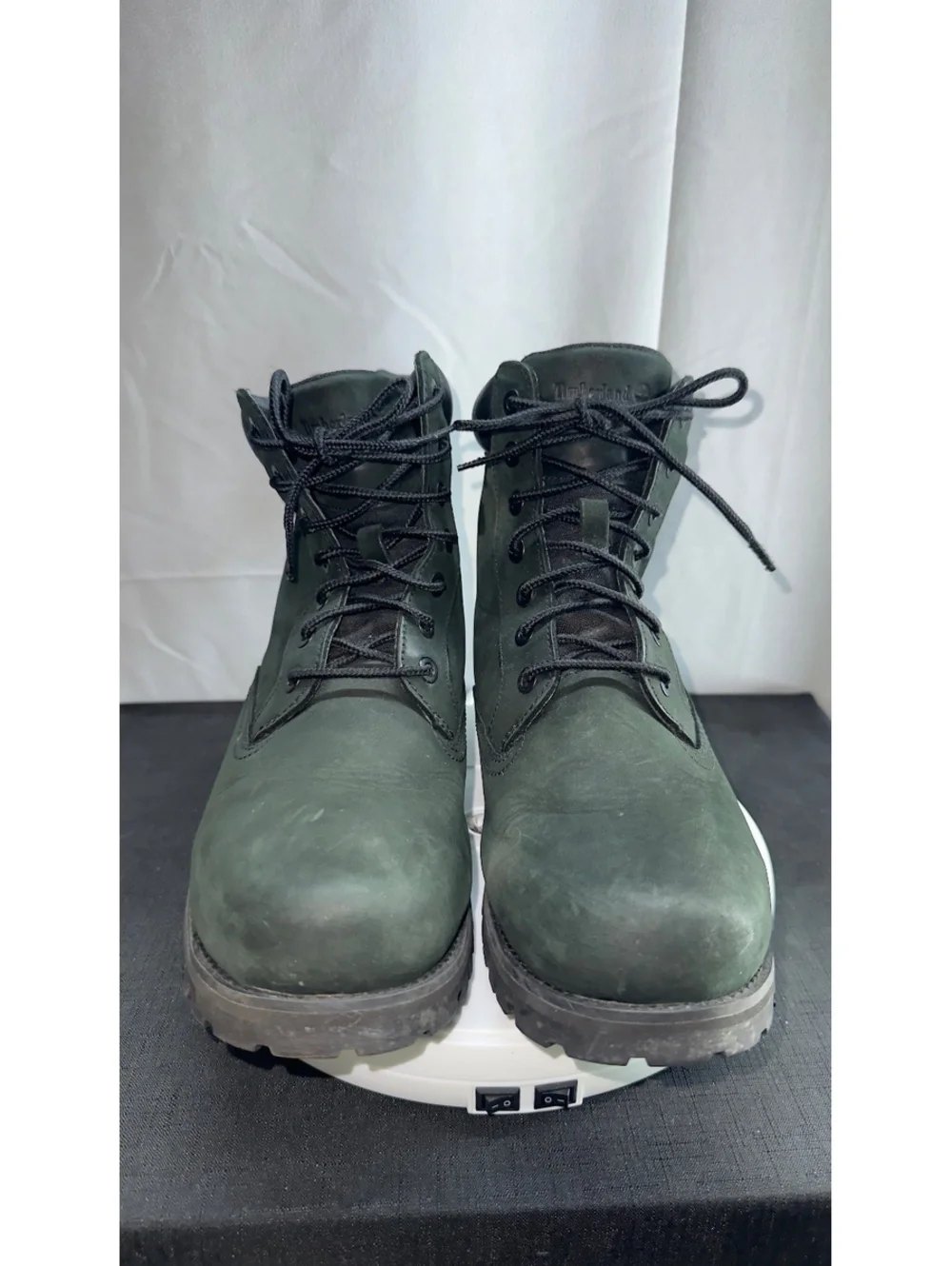 Timberland Mens 6 inch Premium Waterproof Boots Dark Green